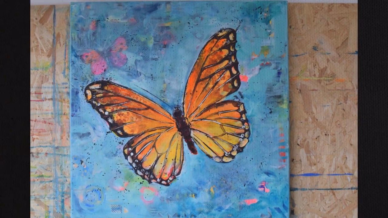 Is het schilderen van vlinders geschikt voor thuis?