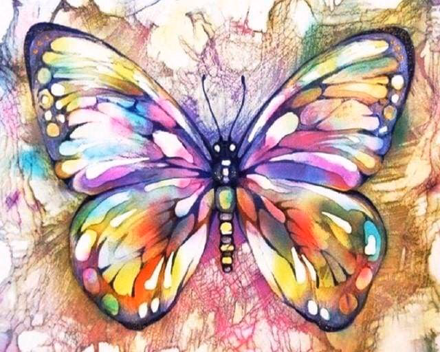 Wat is het beroemde schilderij van vlinders?