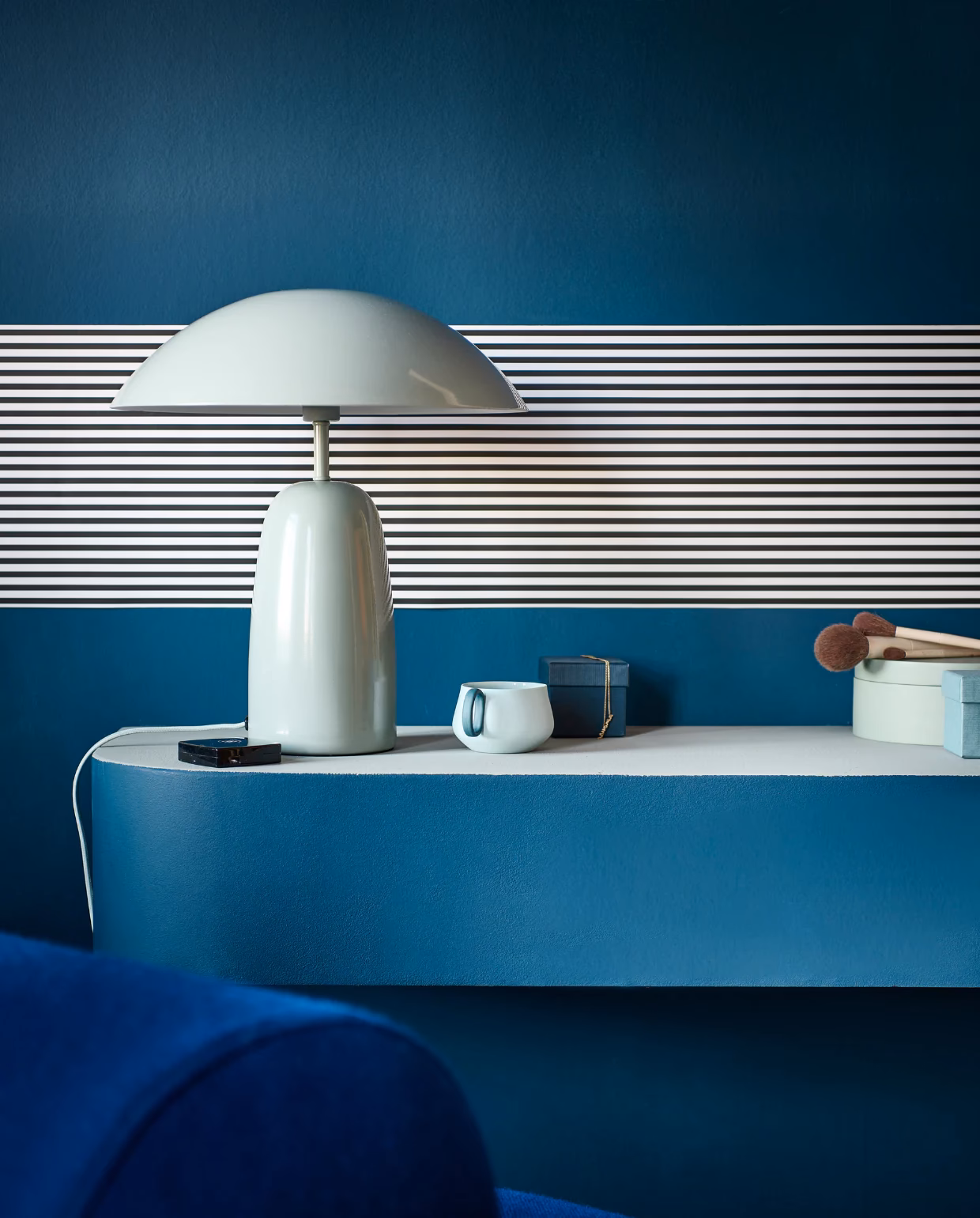 Welke plant geeft blauwe verf?