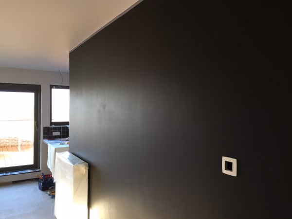 Welke muurverf geeft geen strepen?