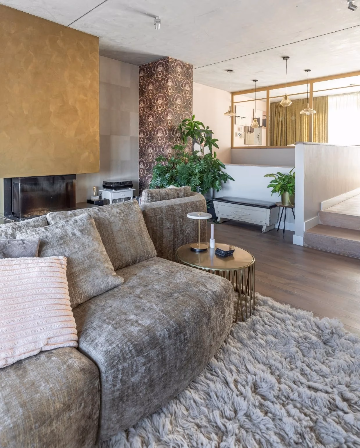 Welke muurkleur past bij goud?