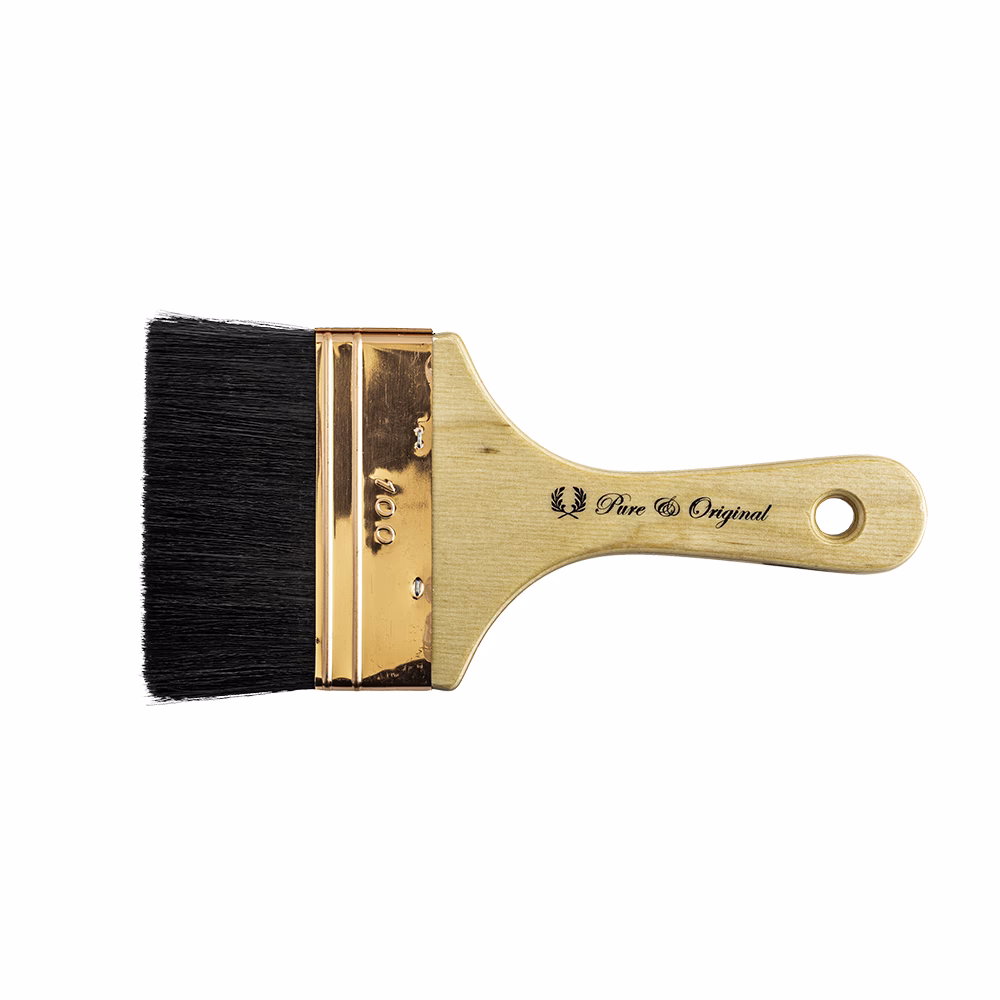 Welke kwast moet ik gebruiken om de muren te verven?