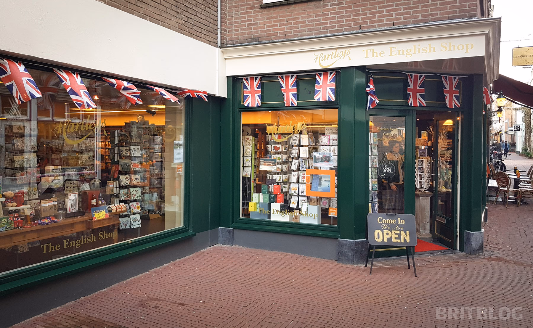 Wat is het Britse woord voor winkel?