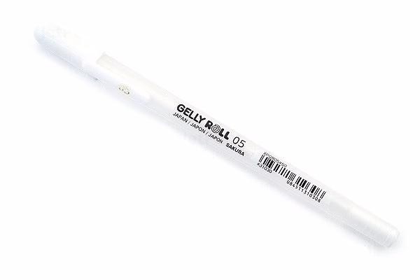 Wat doet een witte gelpen?