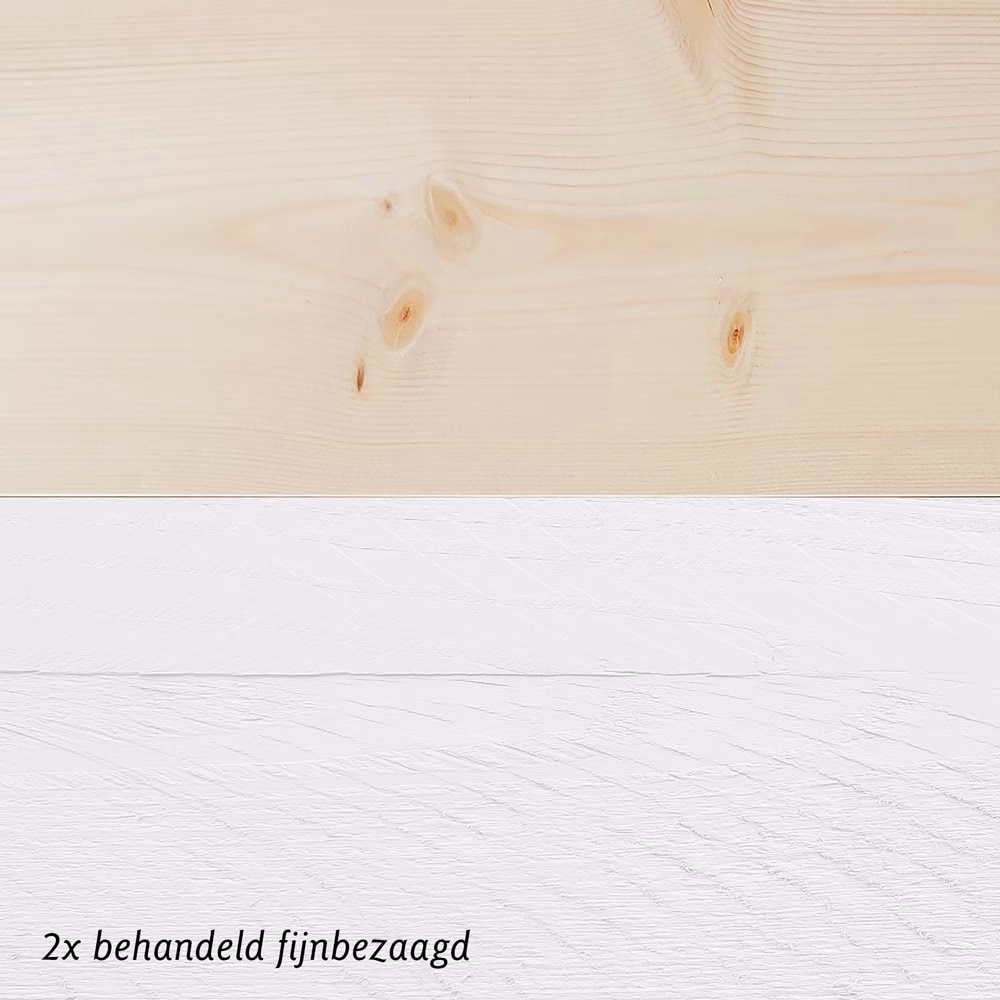 Wat is het verschil tussen witte beits en witte verf?