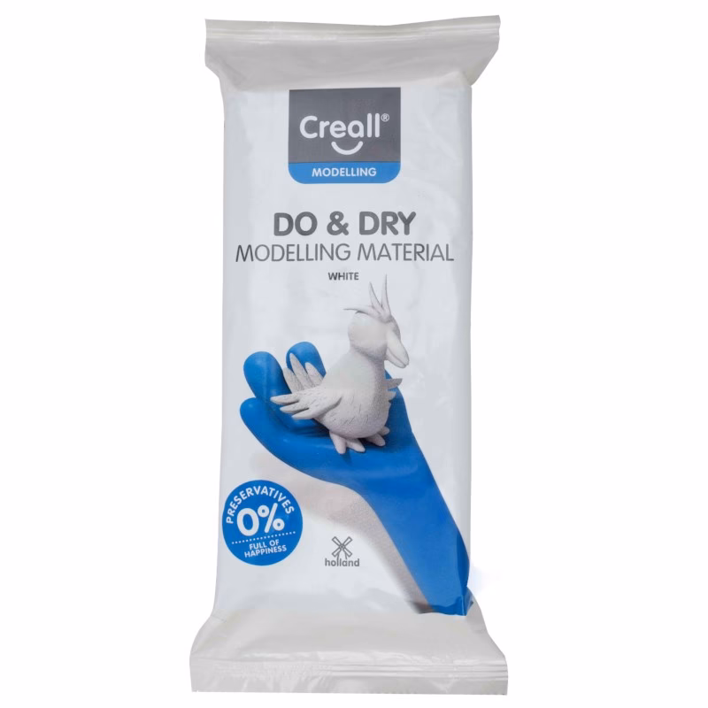 Wat kan je maken met witte klei?