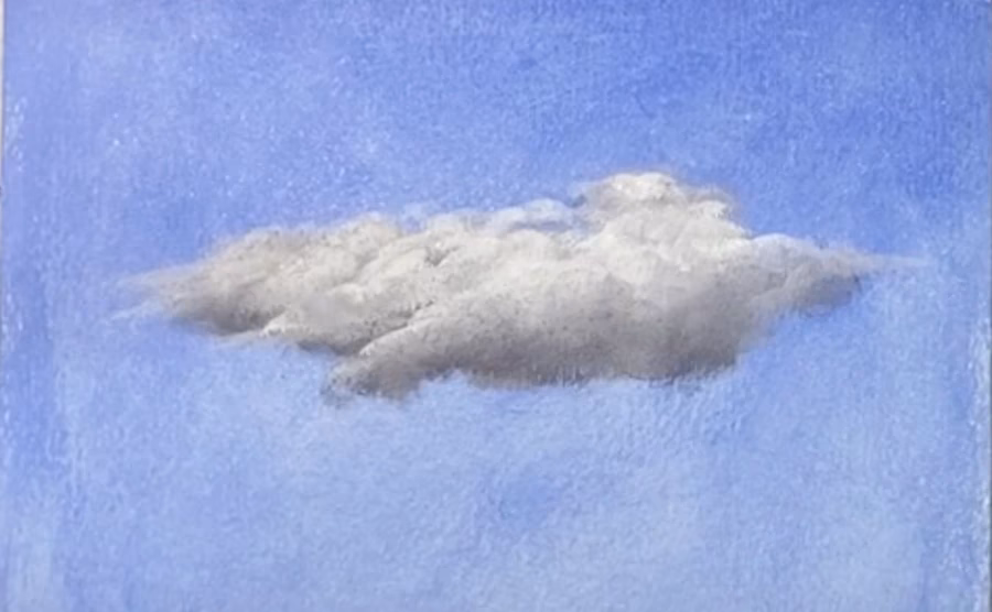 Welk penseel moet ik gebruiken om wolken te schilderen?