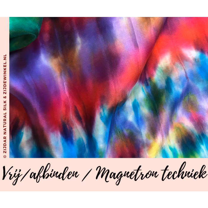 Kan zijde geverfd worden?