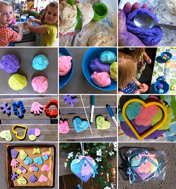 Welke verf gebruik je voor zoutdeeg?