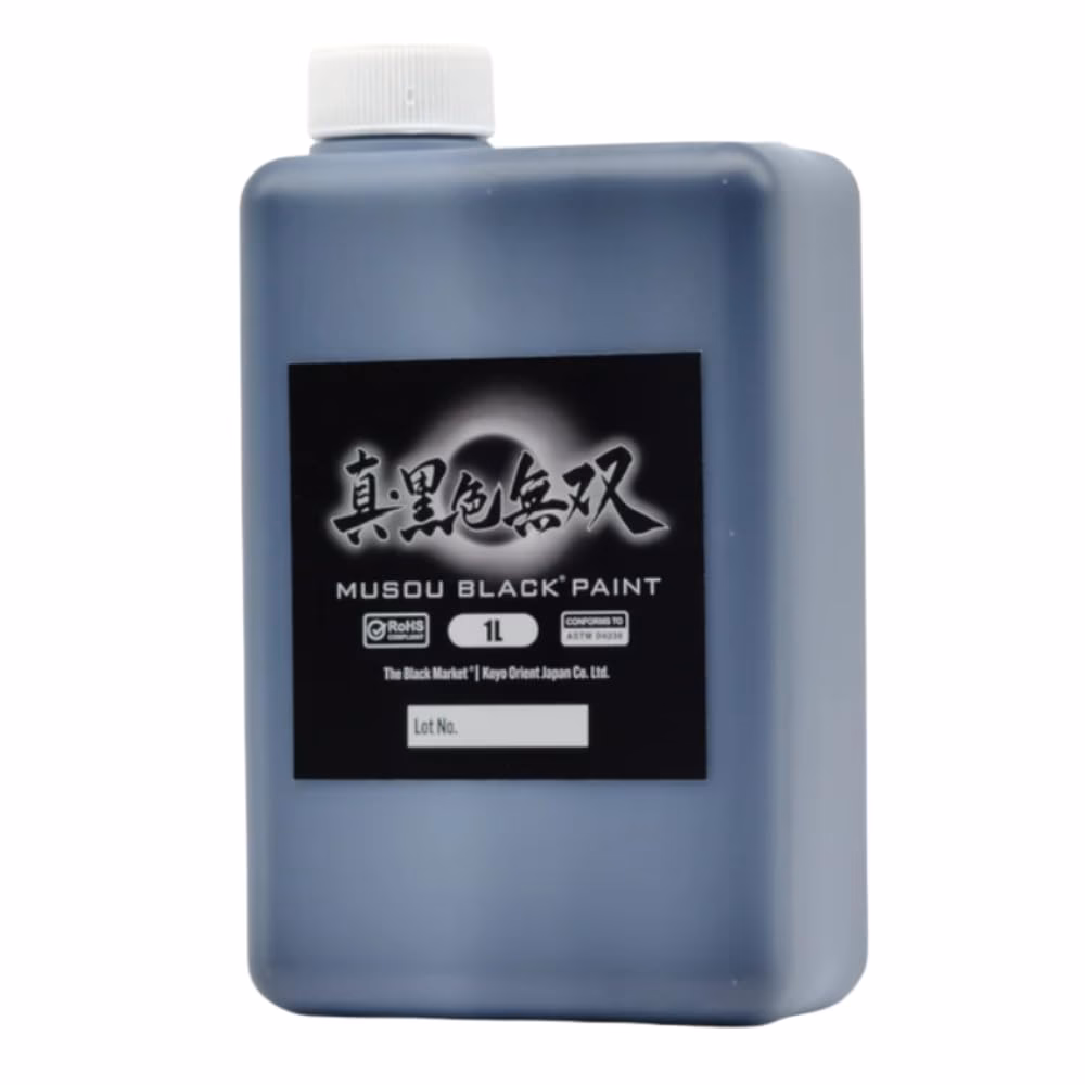 Wat is de zwartste verf?